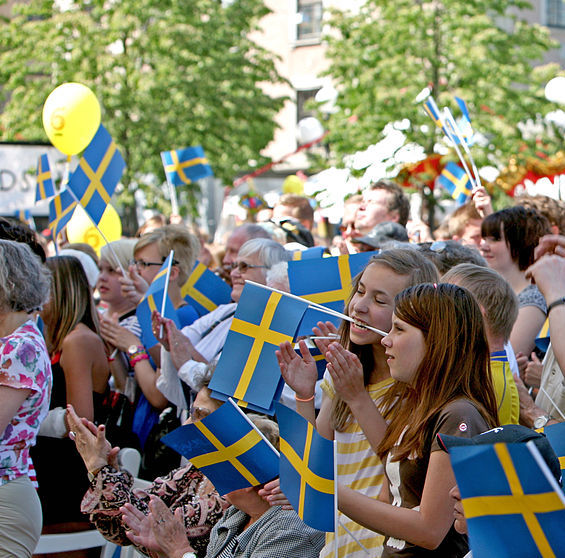 sweden crowd